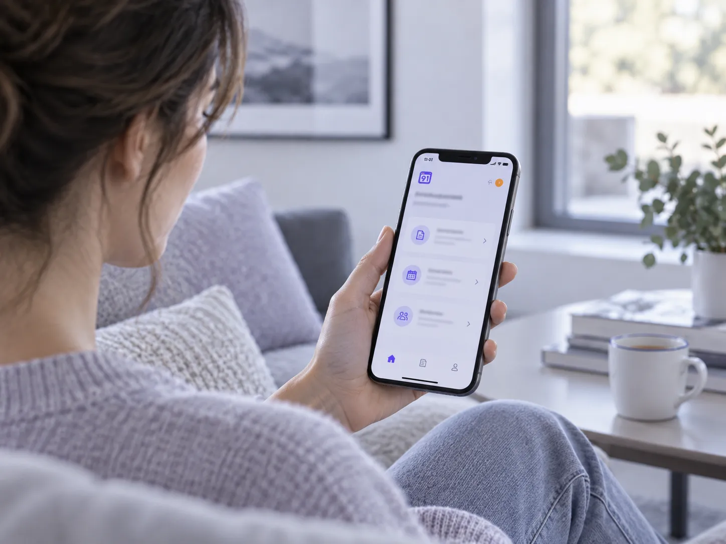 91浏览器软件下载与使用说明示意